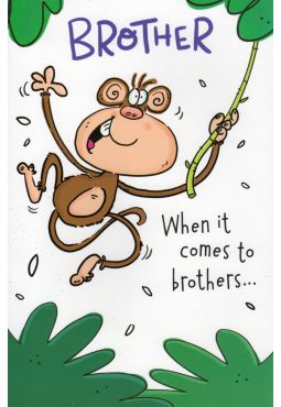 Brother Birthday Card