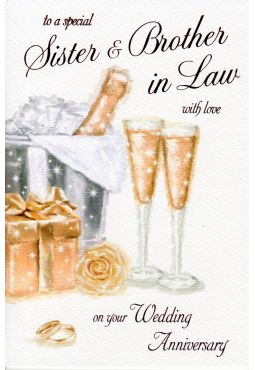 Sister & Brother-in-law Anniversary 