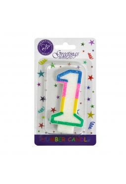 1 Number Candle 