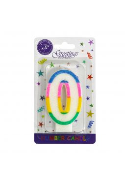 0 Number Candle 
