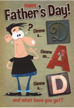 Dad Fathers Day Card