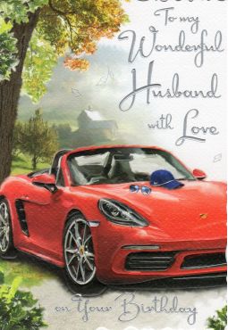 Husband Birthday Card