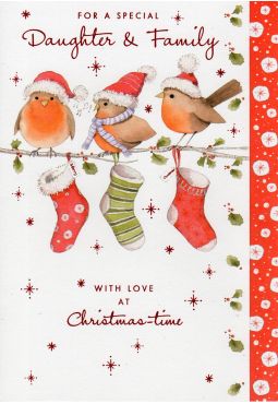 Daughter & Family Christmas 