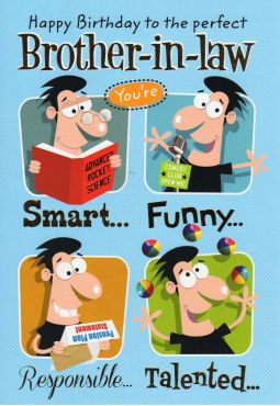 Brother-in-law Birthday Card