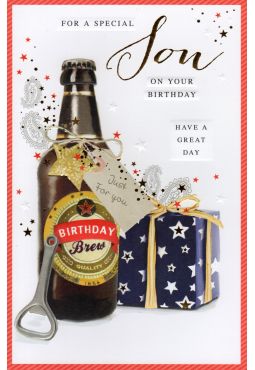 Son Birthday Card 