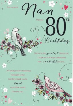 Nan 80th Birthday 