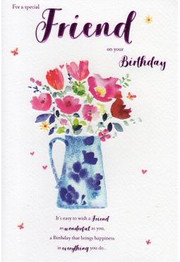 Friend Birthday Card