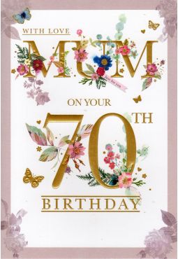 Mum 70th Birthday 
