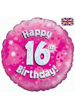 Happy 16th Birthday Balloon 