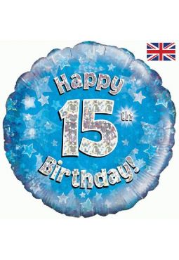 Happy 15th Birthday Balloon 