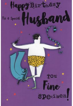 Husband Birthday Card 