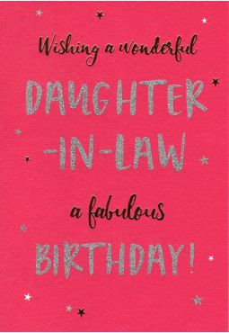 Daughter-in-law Birthday