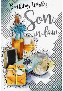 Son-In-Law Birthday Card