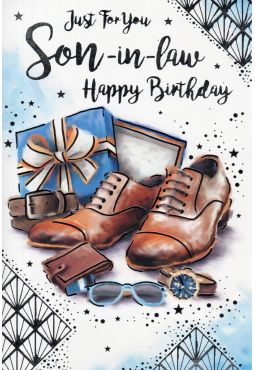 Son-In-Law Birthday Card 