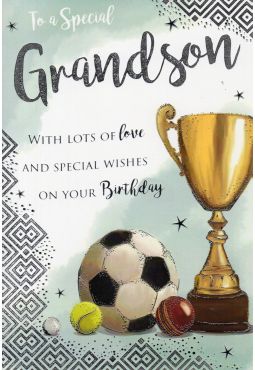 Grandson Birthday Card 