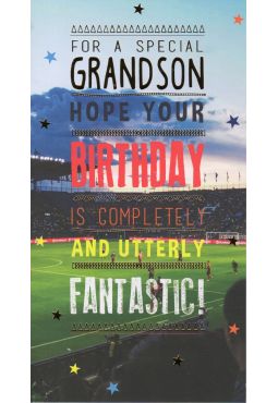 Grandson Birthday Card 