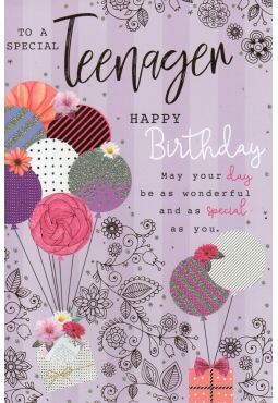 Teenager Birthday Card