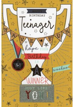 Teenager Birthday Card