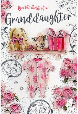 New Baby Granddaughter Card