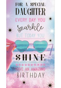Daughter Birthday Card 