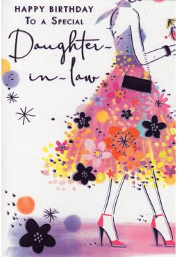 Daughter-In-Law Birthday Card 