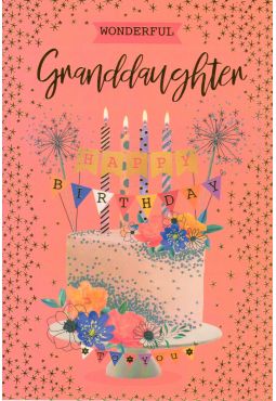 Granddaughter Birthday Card