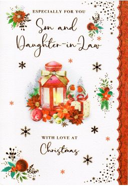 Son And Daughter In Law Christmas Card 
