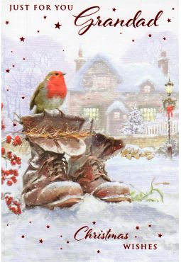 Grandad  Christmas Card 