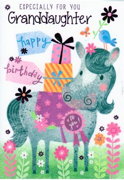 Granddaughter Birthday Card 