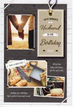 Husband Birthday Card