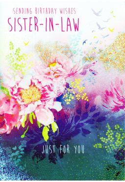 Sister-In-Law Birthday Card 