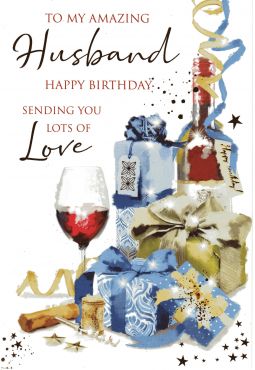 Husband Birthday Card
