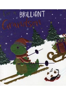 Grandson Christmas Card 