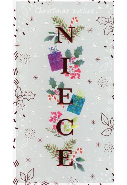 Niece Christmas Card 