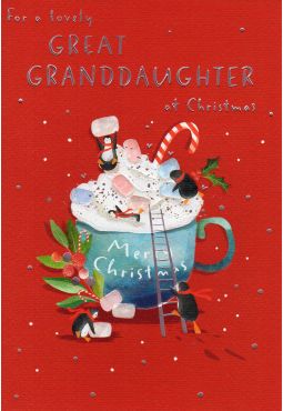 Great Granddaughter Christmas Card 