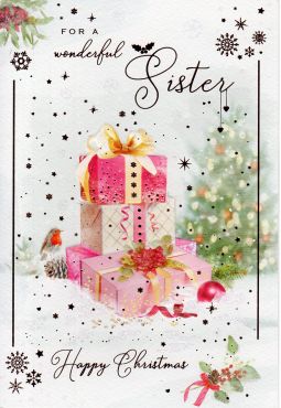 Sister Christmas Card 