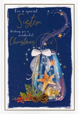 Sister Christmas Card 