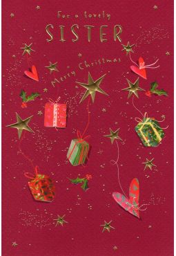 Sister Christmas Card 