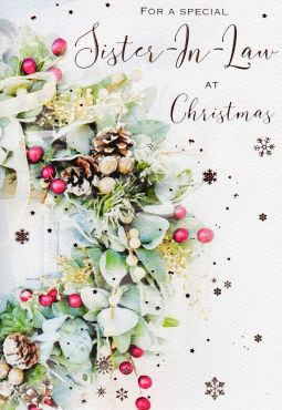 Sister-In-Law Christmas Card 