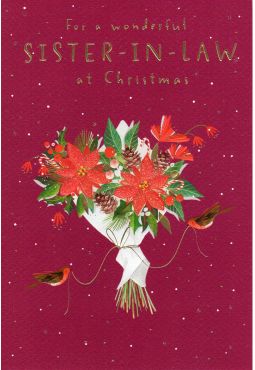 Sister-In-Law Christmas Card 