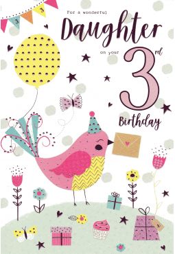 Daughter 3rd Birthday