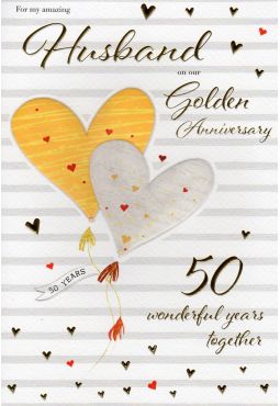 Husband Golden 50 Anniversary