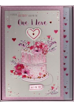 One I Love Birthday Card 