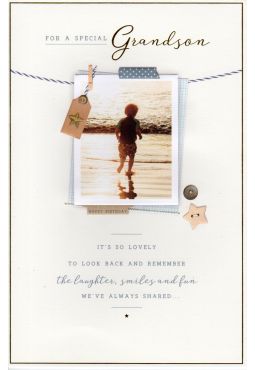 Grandson Birthday Card 