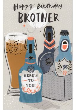Brother Birthday Card