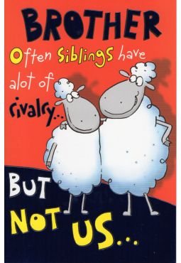 Brother Birthday Card